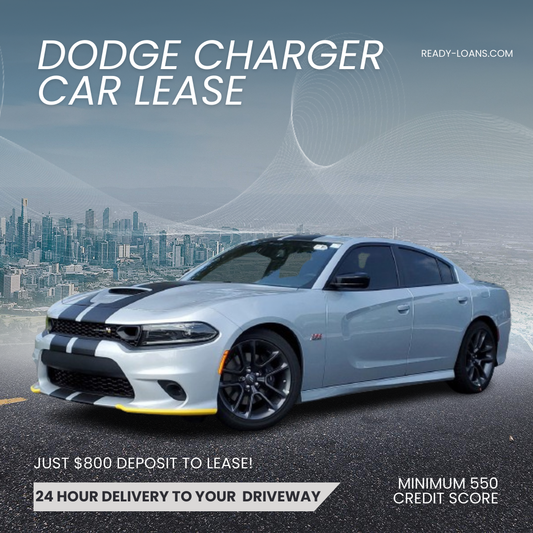 DODGE CHARGER SCAT PACK CAR LEASE (24 HOUR DELIVERY)