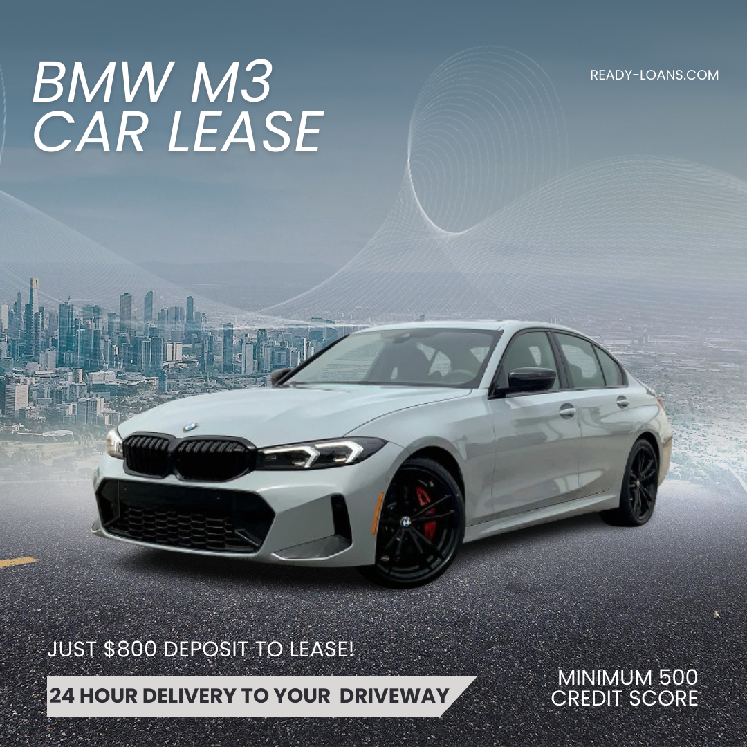 BMW M3 CAR LEASE (24 HOUR DELIVERY)